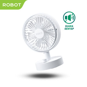 ROBOT Kipas RT-BF18S White Mini Portable Fan - Garansi Resmi 1 Tahun