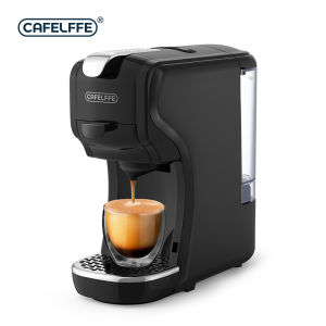Cafelffe 3-in-1 Capsule Coffee Machine 19Bar High Pressure 600ml BPA Free Tank Compatible with Nespresso & Dolce Gusto Compact Design for Home Office (Mesin Kopi Kapsul 3 in 1)