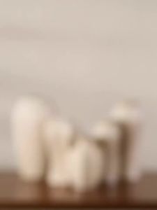 Ceramic Vase Hydroponic Fresh Flowers Jingji Feng Home Light Luxury Retro Vintage Homestay Decoration Living Room Handmade High-end Feel