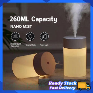 USB Air Humidifier Night Light Charging Portable Essential Oil Aroma Low Niose Dump Leakproof Home Car Air Mist Maker | Gaben Home