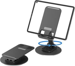 360 ° điện thoại di động đứng cho bàn di động Iphone chủ cho bàn có thể gập lại văn phòng bàn điện thoại đứng cho video ghi âm có thể điều chỉnh du lịch Đ