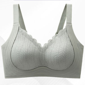 『Brelira』 Anti-Gravity Lace Bra Wireless Strong Support Anti-Sagging Push Up Bra Seamless Ultra Soft Full Cup Breathable Women Underwear