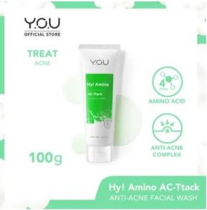 You Hy! Amino Facial Wash | Brightening | Hydrating | Anti Acne | Oil Control 100g