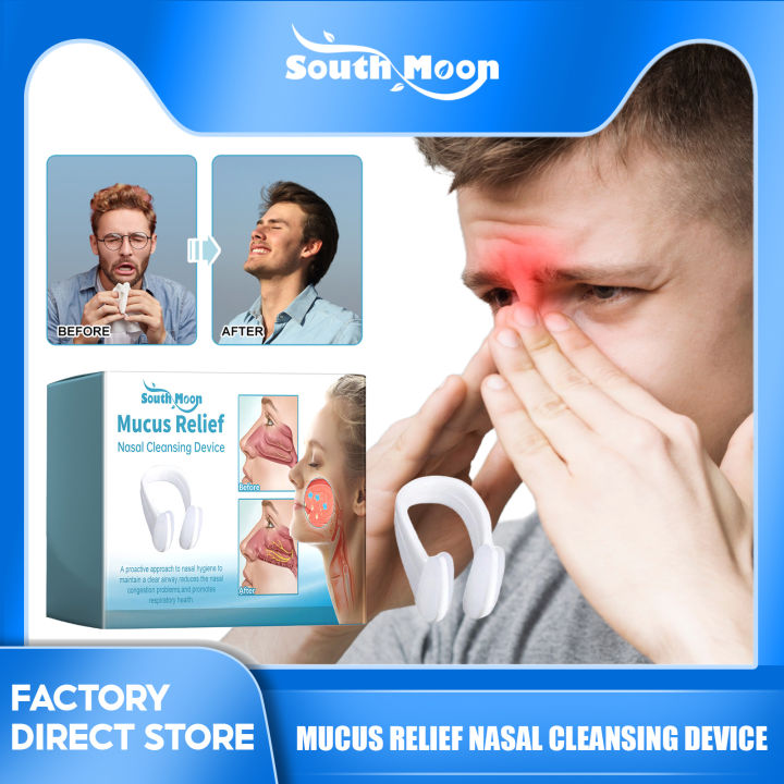 South Moon Mucus Relief Nasal Cleansing Device Nasal Cleaning Relieves ...