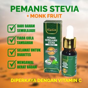 Al-Yusra Pemanis Semulajadi Stevia + Monk Fruit Dengan Vitamin C