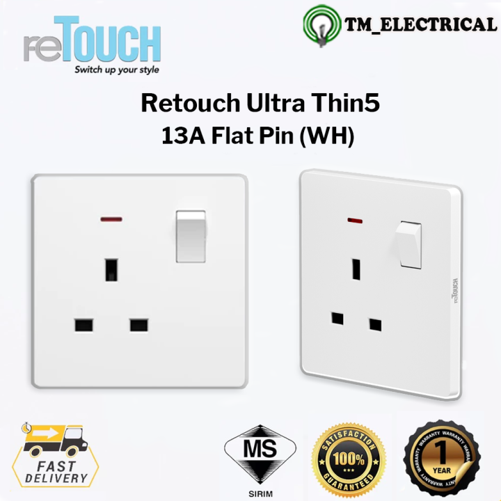 ReTouch%20Ultra%20Thin5%20Soft%20Touch%20UV%20Skin%20Technology%201/2/3/4%20Gang%2013A/15A/20A%20Switch%20&%20Sockets%20SIRIM%20-%20Image%2010