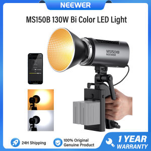 NEEWER MS150B 130W Mini COB Bi Color LED Video Light with App Control CRI97+ 2700K-6500K Bowens Mount Studio Lighting