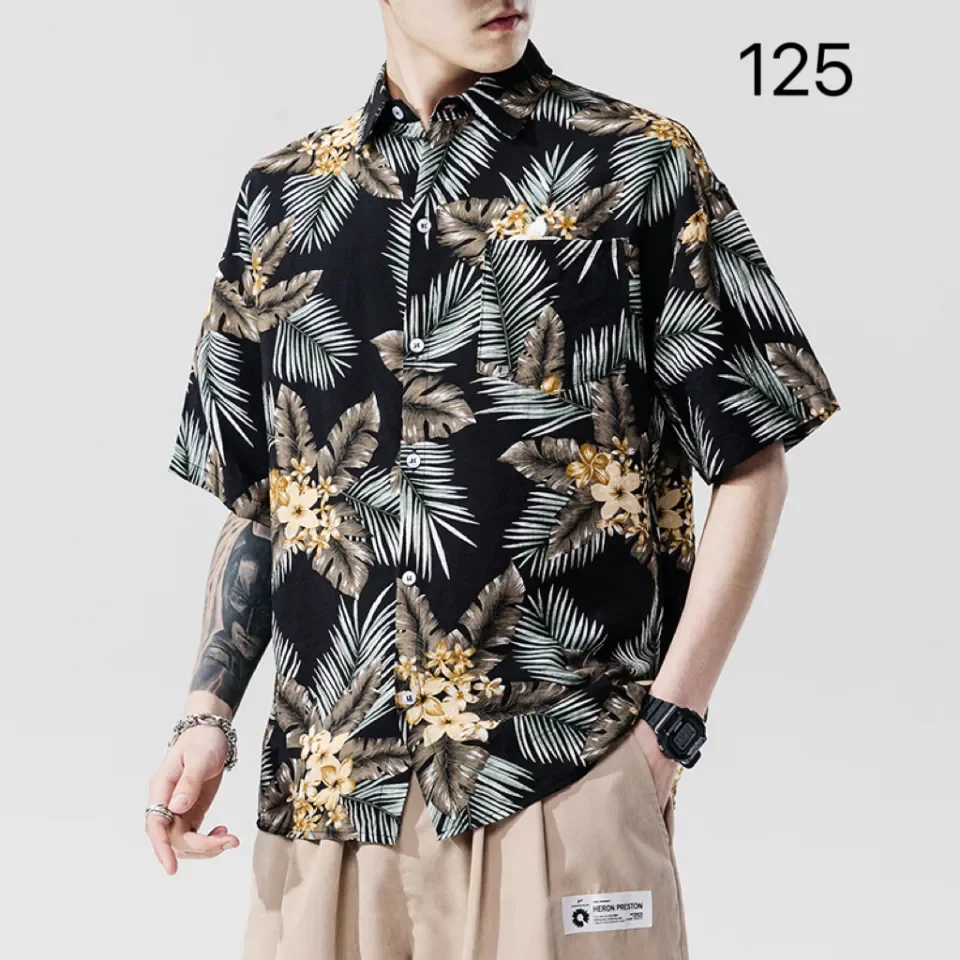 Floral polo 2024 outfit men