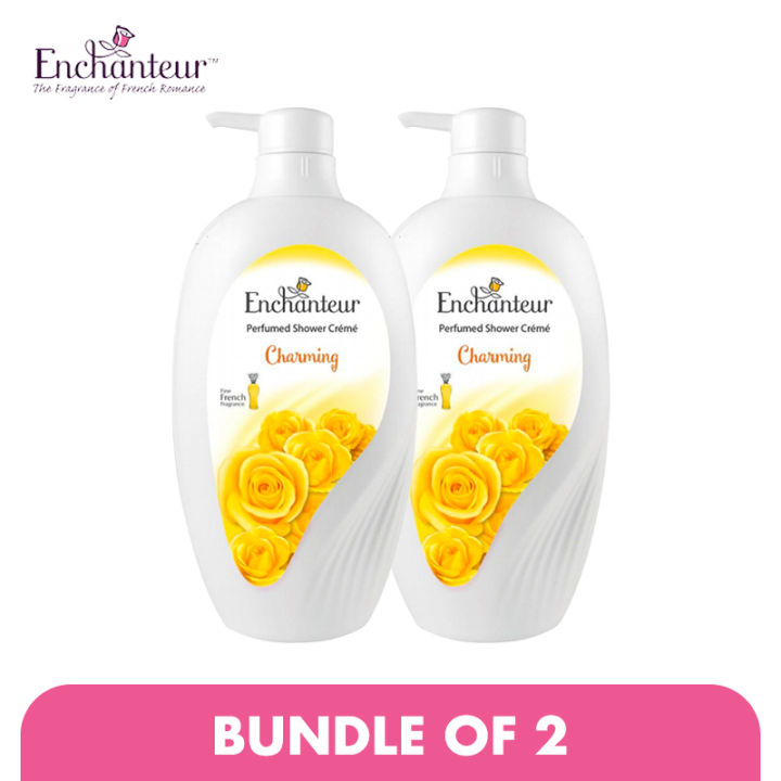 Bundle of 2] ENCHANTEUR Shower Crème – Charming 650ml [Body Wash