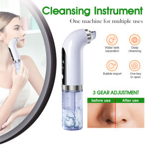 5 in1 Electric Face Cleansing 3 gear High-suction Acne Extractor Pore Clean Machine Blackhead Remover Pore Cleaner/Oxygen injection/Nourishing Skin Bubble Facial Skin Care