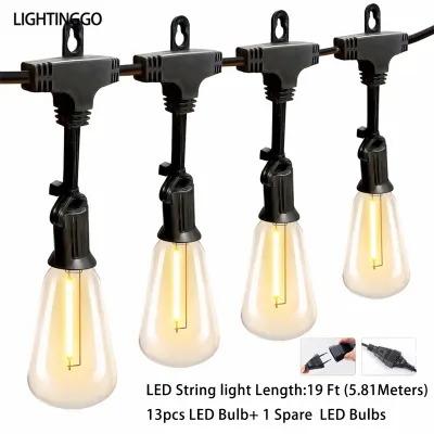 LIGHTINGGO LED Fairy String Light Outdoor Waterproof PLUG Christmas Light Garden Patio Wedding Decor