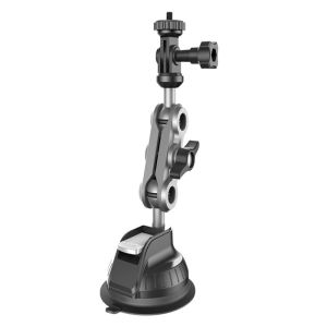 NJJU Strong Adsorption Force Car Suction Cup Mount 360-Degree Rotatable Stable Fixing 360° Rotatable Mount Stable Recording Reduces Shaking Panoramic Action Camera Accessory Car Windshield