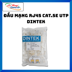 Đầu Mạng RJ45 Cat 5 UTP DINTEK - Hàng Chính Hãng