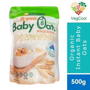 Health Paradise Certified Organic Instant Baby Oats 有机即溶燕麦片 500gm