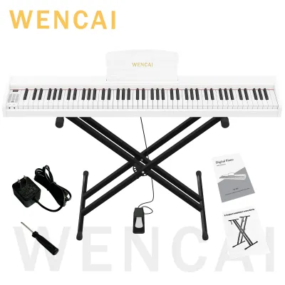 WENCAI Digital Piano 88 Keys Professional Wood Smart Electric Piano Portable Piano Keyboard For Adult/Kids Beginners
