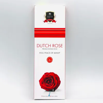 Alaukik Fragrance Incense Stick (Dutch Rose Mogra Musk Pineapple Lavender Lime Fresh Aqua Fresh Sandal Australian Wonders Maharaja Muskmelon Yog Mantra Patchouli London Dreams Mesmerizing Malaysia Golden Tree Kasturi Marigold) - 1 pack