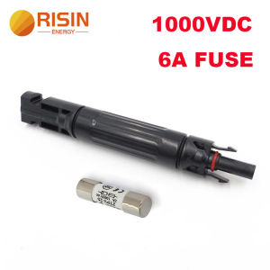 Giảm giá 1000V 15A DC năng lượng mặt trời cầu chì kết nối với cầu chì nội tuyến cho tấm năng lượng mặt trời hệ thống TUV phê duyệt