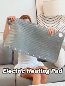 50x100CM Electric Heating Pad Pain Relief Thermal Electric Thermal Blanket for Back Neck Knee Menstrual Period