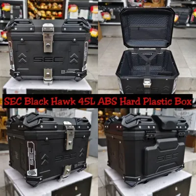 SEC Black Ghost 45 Liters ABS Hard Plastic Box