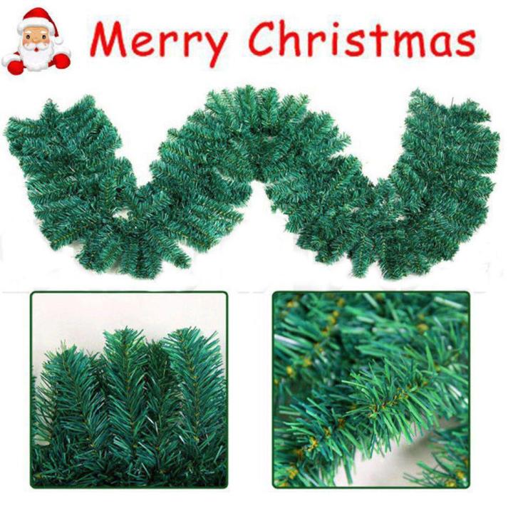 Green on sale christmas garland