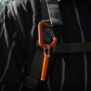 EQUITY Small Size Camping Hiking Survival Whistle 3 Colors With Keyring Emergency Whistle High Quality Aluminum Outdoor EDC Tools