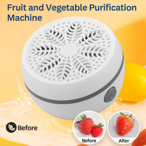 Fruit and Vegetable Purification Machine Non-slip Vegetable Washer Cleaning Pesticide Rate Health