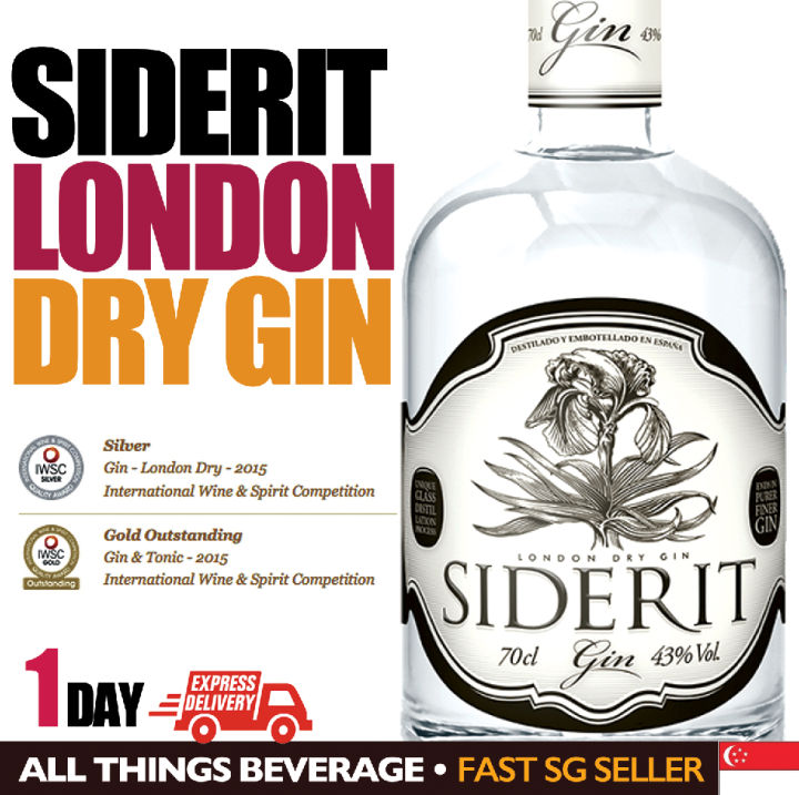Siderit Dry Gin - EXPRESS Delivery - Only for Sale to above 18 Years ...