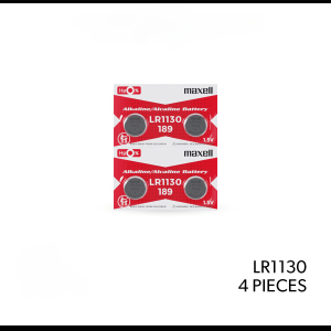 MAXELL / LR44 A76 AG13 / LR41 192 AG3 / LR1130 189 AG10 ALKALINE BATTERY