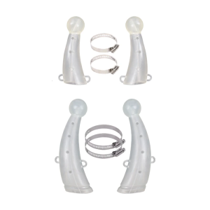 Thấm sừng bảo vệ cho bò sữa phù hợp chống Xâm Lược động vật trang trại thiết bị chăn nuôi sừng bảo vệ