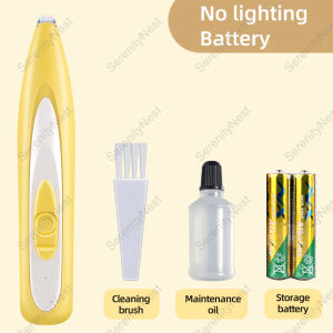 Rechargeable USB Grooming Clippers Kit With Shaver For Cats And Dogs Hair Grooming