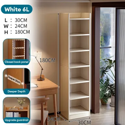 3/4 Layers Cabinet Storage Cabinet for Home Furniture Wood Practical Cabinet Bookcase Bookshelf Showcase