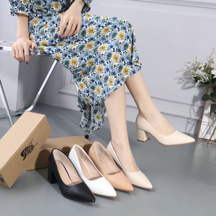 Aayomet Heels Heels Toe Wedding Women's Solid High Fashion Shoes Work Round  Clear High Heels for Women 3 1/2 Inches,Black 8 - Walmart.com