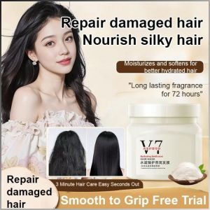✨Original✨【BUY1 FREE1】[Perm And Dye Savior] Hydrating Bird’S Nest Hair Mask/Caviar Hair Mask/ Hair Conditioner For Dry Hair/Moisturizing Lotion Essence Deep Treatment【燙染救星】水凝臻護燕窩髮膜