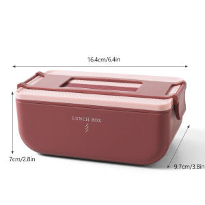 Onetwone Sáng Tạo Không Bị Rò Rỉ Hộp Ăn Trưa Lò Vi hộp bento Cho Sinh Viên & nhân viên văn phòng khay Đồ Ăn Trưa Container Thực Phẩm Lưu Trữ Container