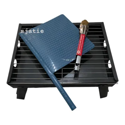 pemanggang portable serba guna bahan bakar arang