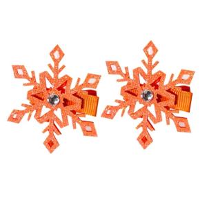 Child Friendly Snowflake Hair Clip Alloy Hairpin Fashion Hairpiece for Adding a Touch of Fun for Various Hairstyles
