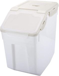 Grain Rice Storage Container Seal-Locking with Scooper