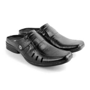 Sepatu Pantofel Selop Kulit Sapi Pria Model Bustong Mamojo Store SL 72