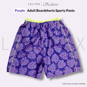 [Lelitex] Mens Boardshorts Sporty Short Pants Beachwear Sportswear Home wear - Free Size