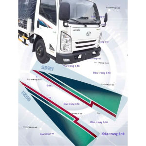 Tem cho xe huyndai đô thành IZ65 IZ49 teem xe ô tô decal cánh cửa xe ô tô