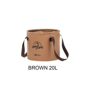 10L/20L Camping Foldable Water Bucket Waterproof Round Water Container Folding Bucket Large Capacity Baldi Lipat 折叠水桶