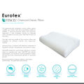 Eurotex, Tencel Charcoal Memory Foam Contour / Classic Pillow, Tencel Anti Dust Mite Washable Zip Cover, (Firmness: FIRM). 