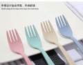 ** Use OPP packaging **  Portable Wheat Cutlery Set Travel Spoon Fork Chopstick Box. 