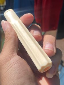 once pipa gg asli lokal blimbing 9cm bahan merah bening mulus