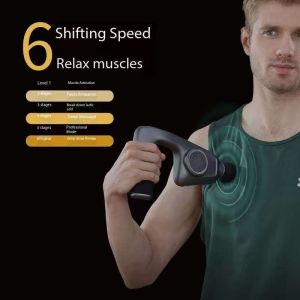 Kido  Fascia Gun Belt 6 Speed Settings For Full body Fitness And Muscle Relaxation Mini Fascia Gun