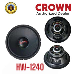 CROWN PROFESSIONAL HW-1240 WOOFER ORIGINAL CROWN SPEAKER