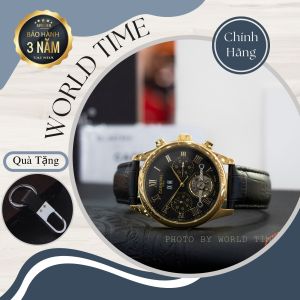 Đồng Hồ Nam  Đồng hồ cơ nam cao cấp Carnival 8670G [ Chính Hãng Full Box ] Kính Sapphire Chống Xước  Chống Nước Dây Thép 316L Bảo Hành 36T