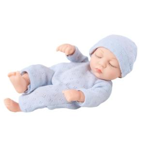 7inch Baby Girl Dolls Life Like Reborns Toy Birthday Gift Reallike & Soft Touching Infant Doll with Clothes Eyes-Close