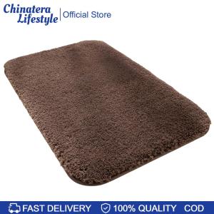 50x80cm Bathroom Door Mat Water Absorbent Bathroom Rug Plush Thickened Floor Mat Long Hair Anti-slip Bathroom Mat Soft And Comfortable Home Decoration