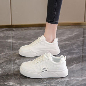 DEVOUE - #041 Sneakers Wanita Woman Shoes Casual sepatu Wanita Import Tinggi Tumit 4CM Free Box